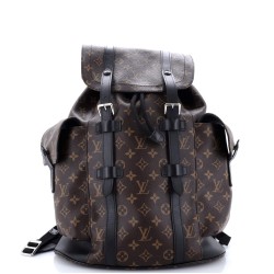 Christopher Backpack Macassar Monogram Canvas PM