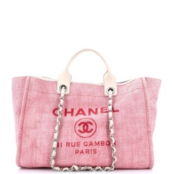 Deauville Tote Raffia Medium