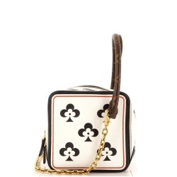 Square Bag Limited Edition Game On Leather with Monogram Canvas