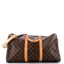 Keepall Bandouliere Bag Monogram Canvas 50