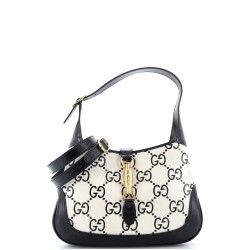 Jackie 1961 Hobo GG Embossed Leather Small