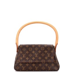 Looping Handbag Monogram Canvas Mini