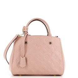 Montaigne Handbag Monogram Empreinte Leather BB