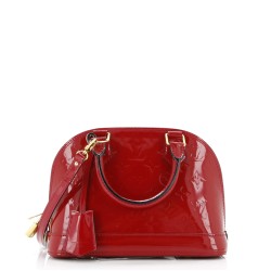 Alma Handbag Monogram Vernis BB