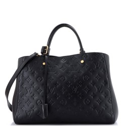 Montaigne Handbag Monogram Empreinte Leather GM