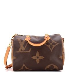 Speedy Bandouliere Bag Reverse Monogram Giant 30