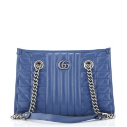 GG Marmont Aria Chain Shopping Tote Mixed Matelasse Leather Medium