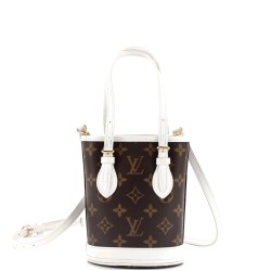 Bucket Bag LV Match Monogram Canvas Nano