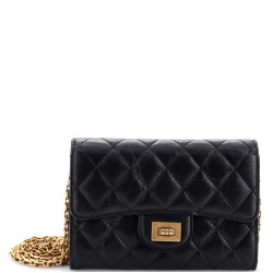 Reissue 2.55 Wallet on Chain Quilted Aged Calfskin Mini