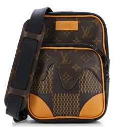Nigo Amazone Sling Bag Limited Edition Giant Damier and Monogram Canvas