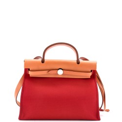 Herbag Zip Leather and Toile 31
