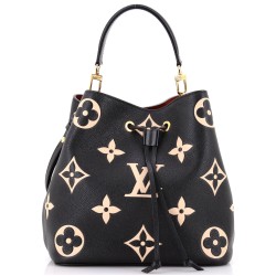 NeoNoe Handbag Bicolor Monogram Empreinte Giant MM