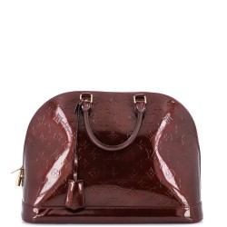 Alma Handbag Monogram Vernis GM