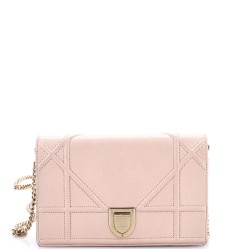 Diorama Wallet on Chain Leather