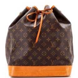 Noe Handbag Monogram Canvas Large