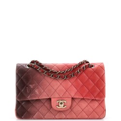 Classic Double Flap Bag Quilted Ombre Lambskin Medium