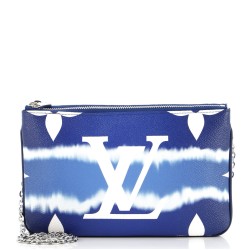 Double Zip Pochette Limited Edition Escale Monogram Giant