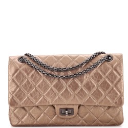Reissue 2.55 Flap Bag Quilted Metallic Aged Calfskin 226