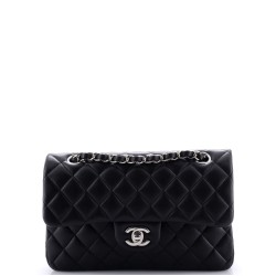 Classic Double Flap Bag Quilted Lambskin Small