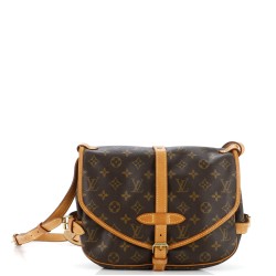 Saumur Handbag Monogram Canvas 30