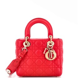 My Lady Dior Bag Cannage Quilt Lambskin