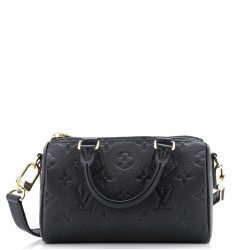 Speedy Bandouliere NM Bag Monogram Empreinte Leather Nano