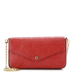 Felicie Pochette Monogram Empreinte Leather