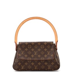 Looping Handbag Monogram Canvas Mini