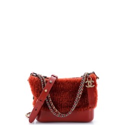 Gabrielle Hobo Shearling and Leather Small