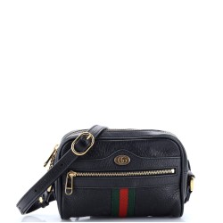 Ophidia Shoulder Bag Leather Mini