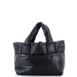 Coco Cocoon Reversible Tote Quilted Nylon Small