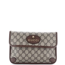 Neo Vintage Flap Belt Bag GG Coated Canvas