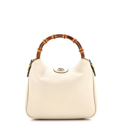 Diana NM Bamboo Shoulder Bag Leather Small