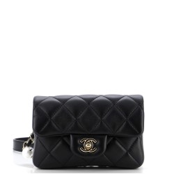 My Precious Pearls Waist Bag Quilted Lambskin Mini