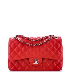 Classic Double Flap Bag Quilted Lambskin Jumbo