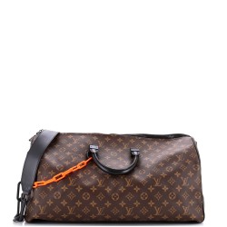 Solar Ray Keepall Bandouliere Bag Monogram Canvas 50