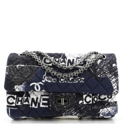 Reissue 2.55 Flap Bag Quilted Printed Jersey 225