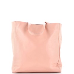 Reversible North South Shopper Tote Leather Small