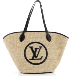 Saint Jacques NM Handbag Raffia and Leather