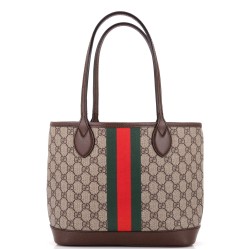 Ophidia Open Shopping Tote GG Coated Canvas Small