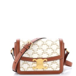 Triomphe Shoulder Bag Triomphe Coated Canvas Teen