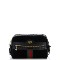 Ophidia Shoulder Bag Suede Mini