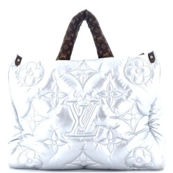 Pillow OnTheGo Tote Monogram Quilted Econyl Nylon GM