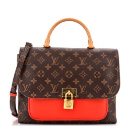 Marignan Handbag Monogram Canvas with Leather
