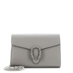 Dionysus Chain Wallet Leather with Embellished Detail Small