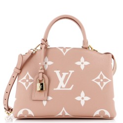 Petit Palais Handbag Bicolor Monogram Empreinte Giant