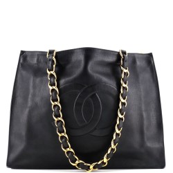 Vintage CC Chain Tote Lambskin XL
