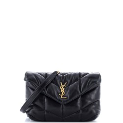 Loulou Puffer Shoulder Bag Quilted Leather Mini