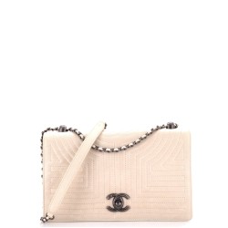 Korean Garden Flap Bag Quilted Calfskin Medium