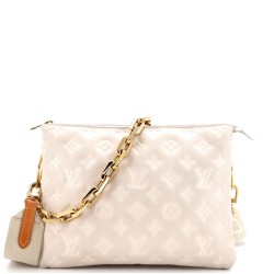 Coussin Bag Monogram Embossed Lambskin PM